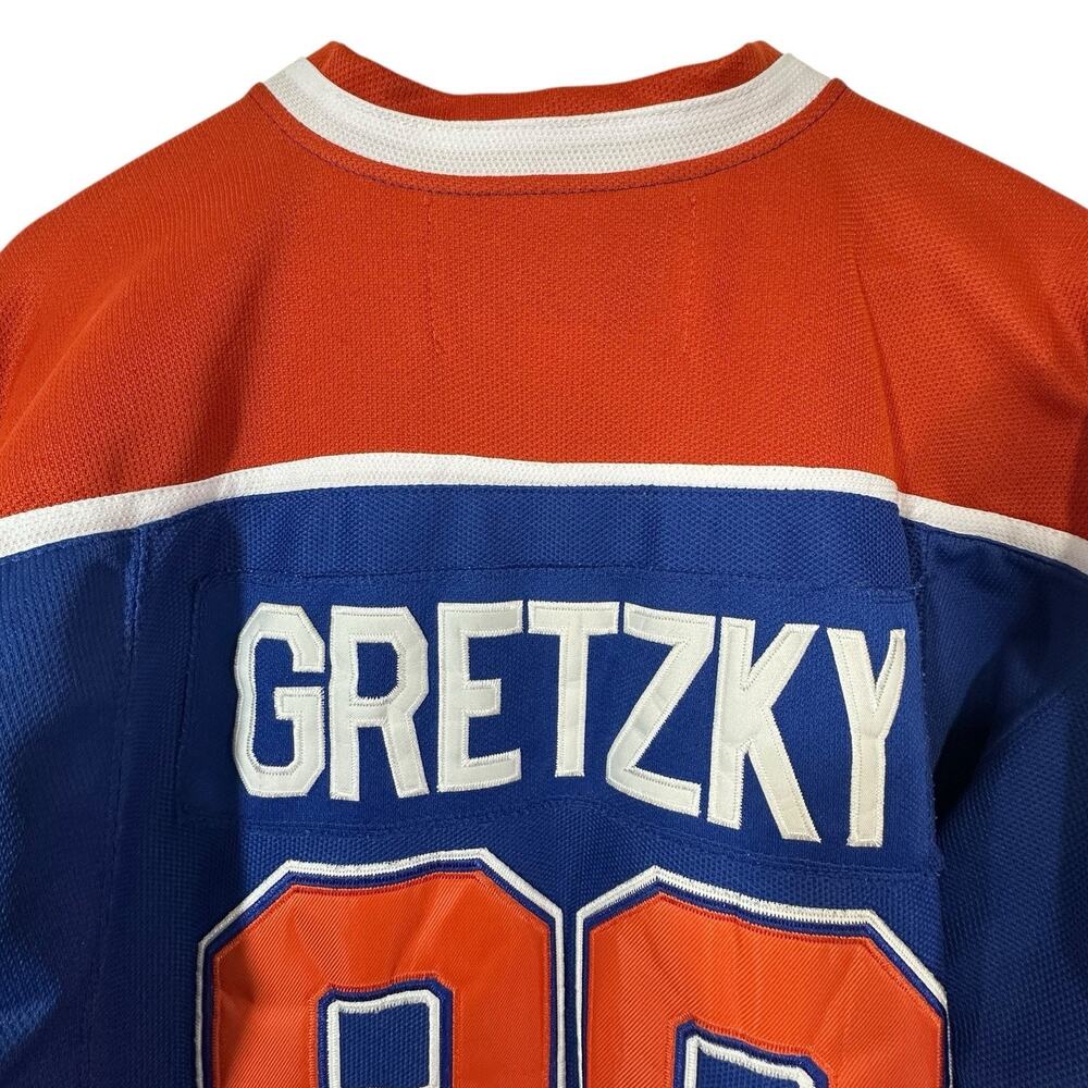 Wayne Gretzky Edmonton Oilers CCM Vintage Hockey Jersey Size 50 (Large) Adult - Picture 7 of 16